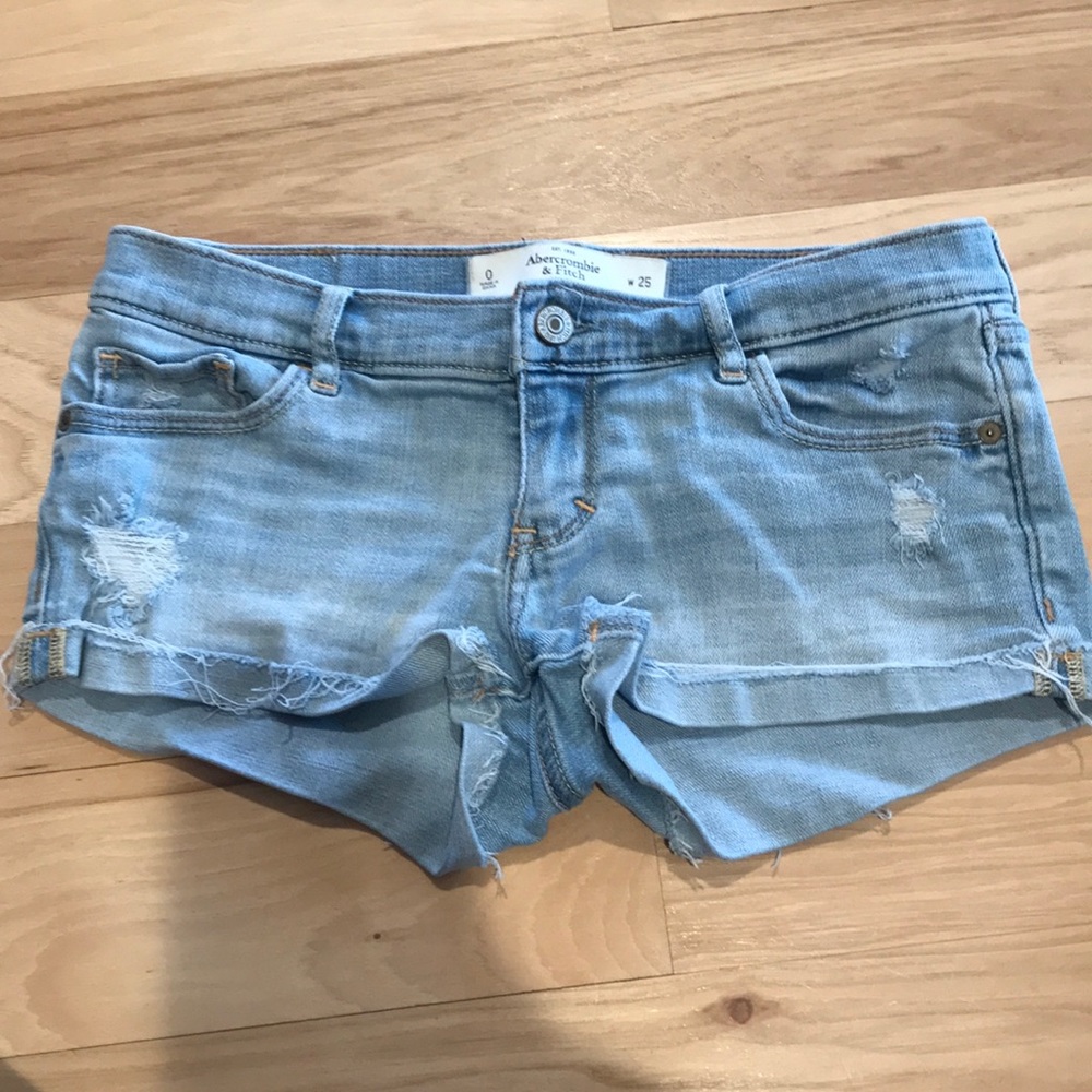ABERCROMBIE JEAN SHORTS